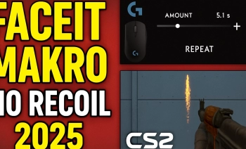 CS2 No Recoil Macro for Faceit | Mouse Guide 2025