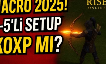 Rise Online Macro 2025: Okçu 3-5’li Ok Makrosu Koxp mi?